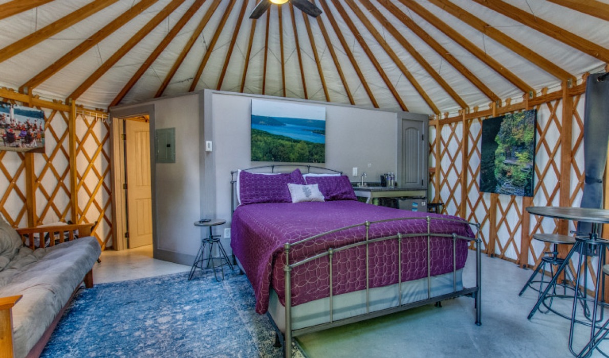 Yurt room